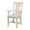 International Concepts Desk, 24 in D X 48 in W X Parawood, Unfinished KOF-72-C13A-1 - alternate 2